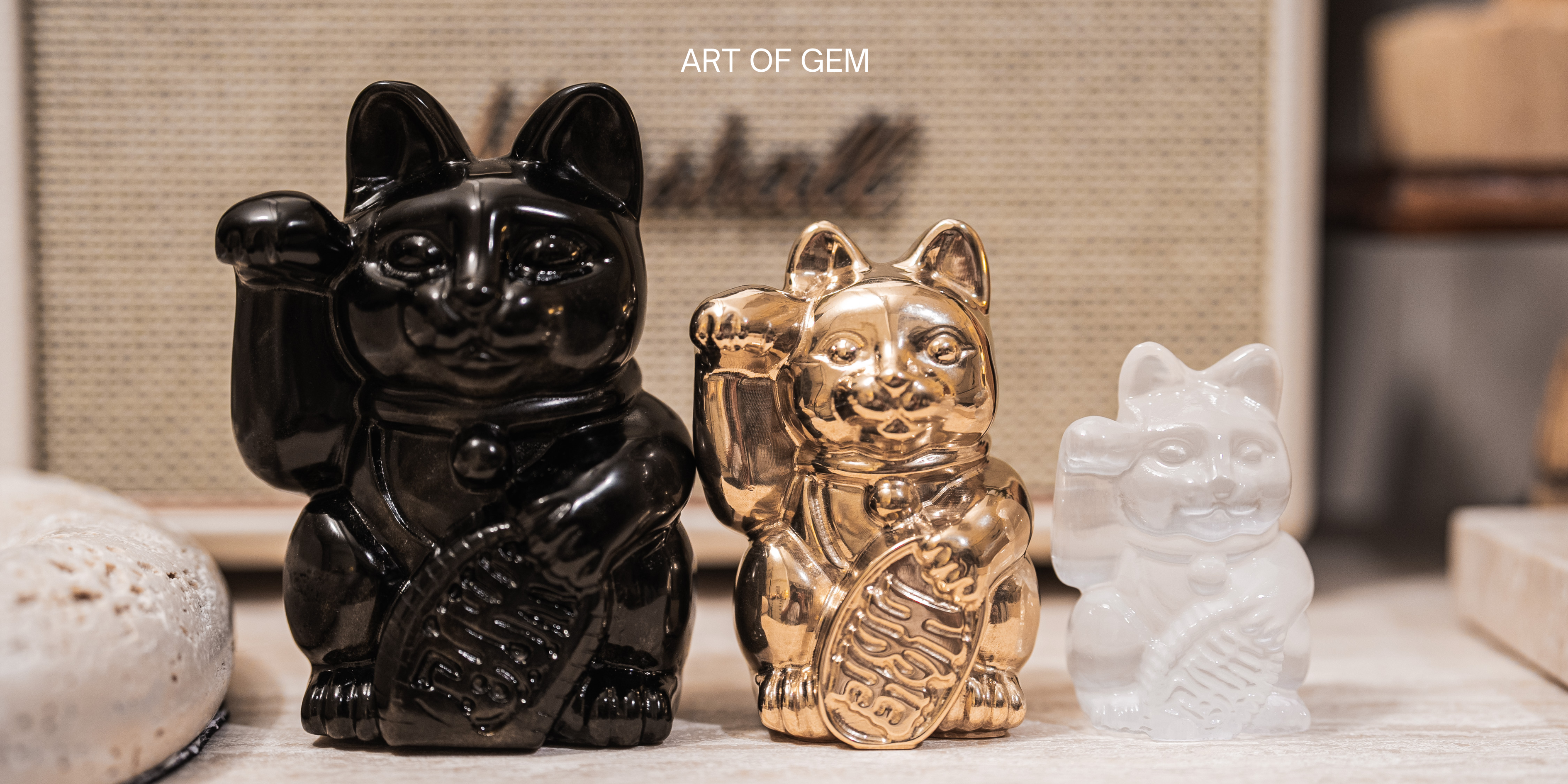 水晶招財貓功效+淨化方法|提升財運家居風水秘訣