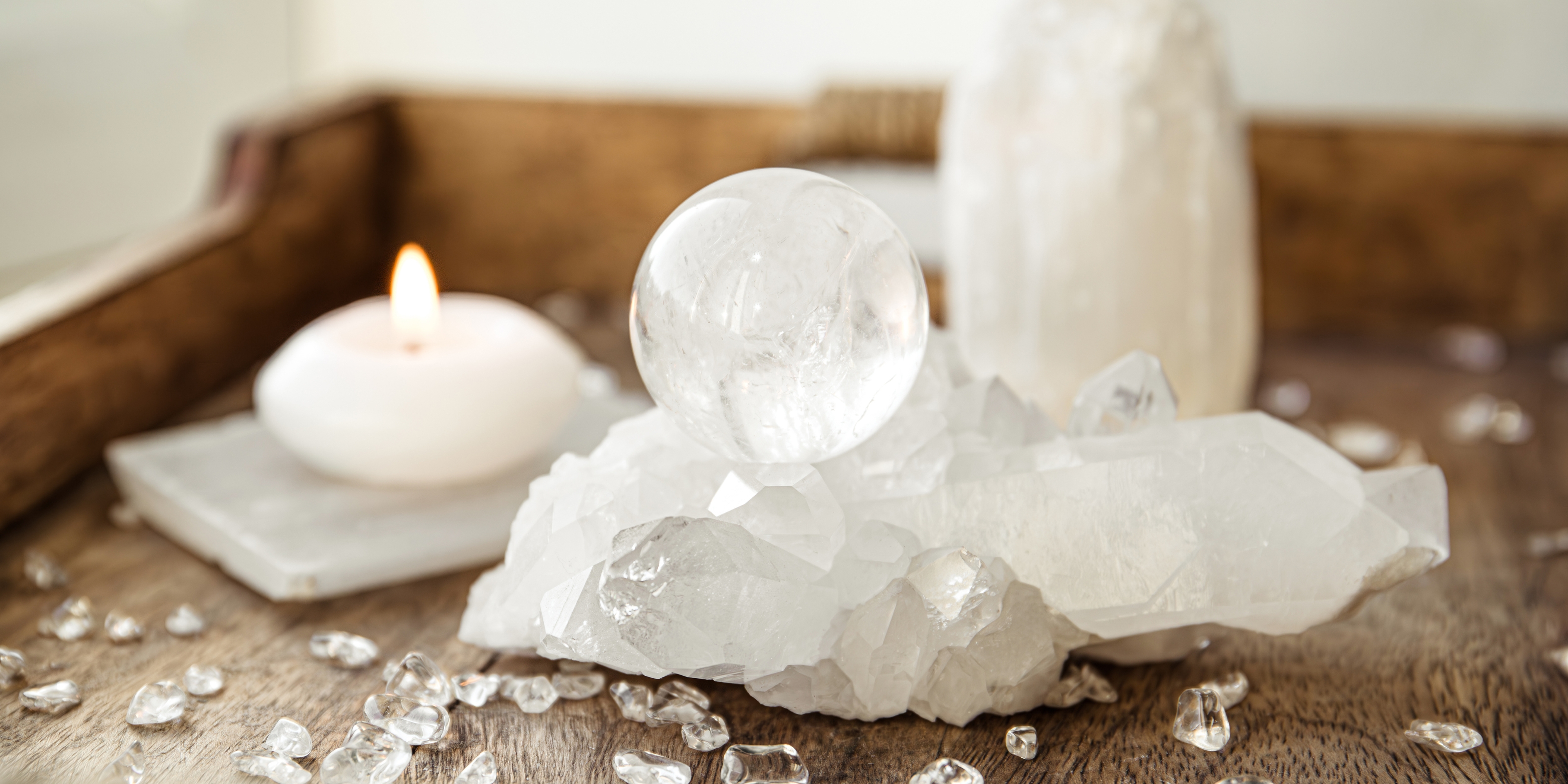 白水晶簇的家居美學與能量場改善