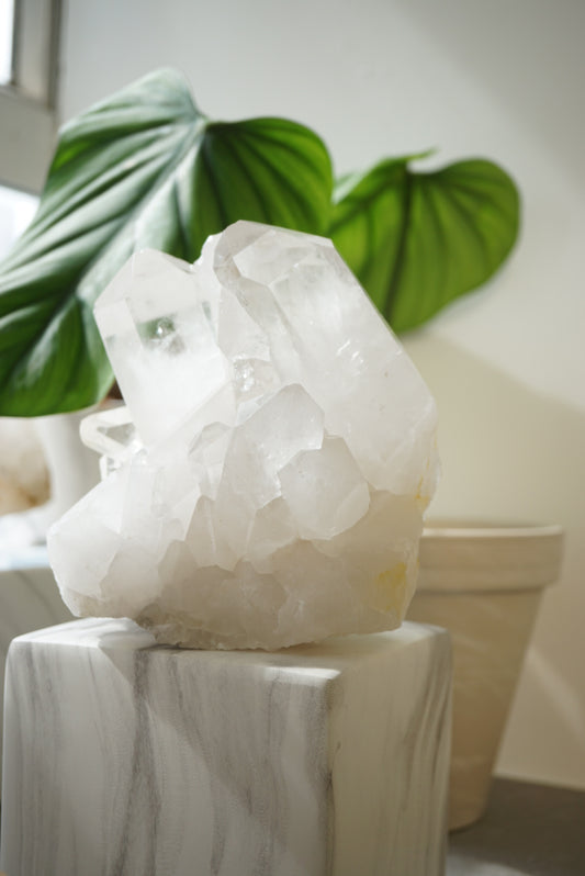 2.5KG 巴西白水晶簇 - ART OF GEM