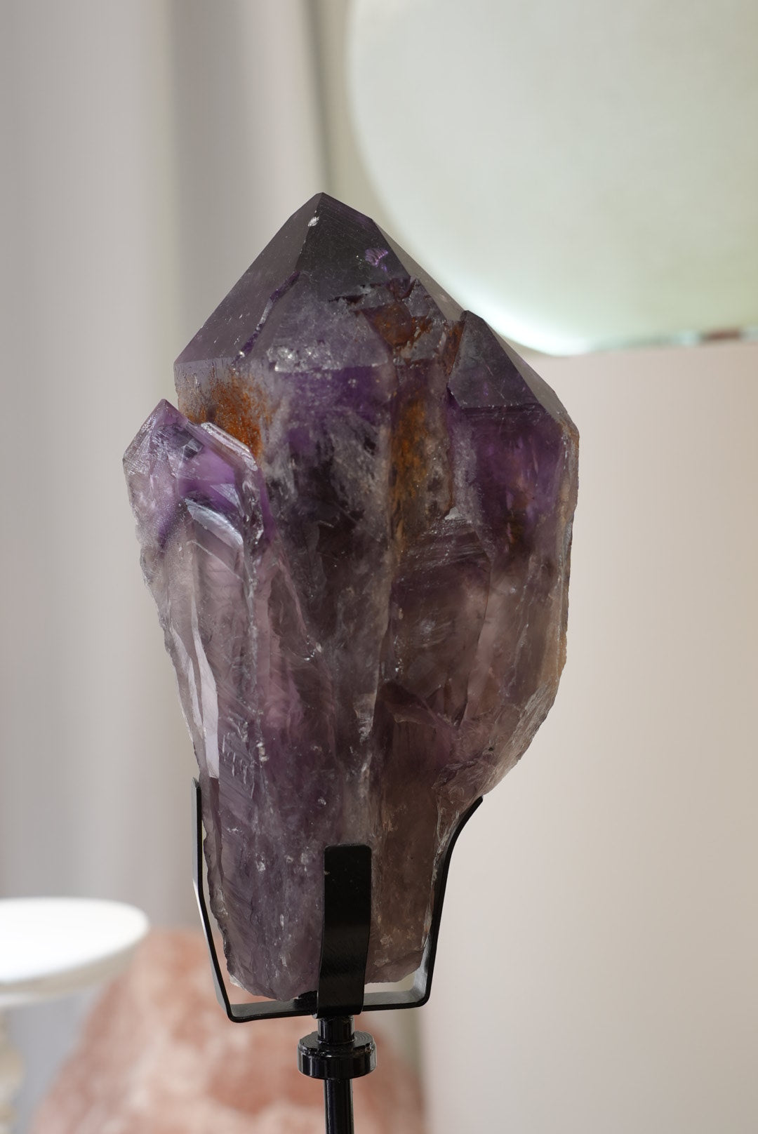 極濃色巴西紫晶權杖A (可旋轉底座) - ART OF GEM