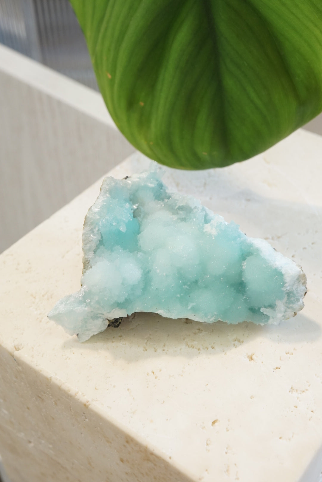 藍霰石/ 藍文石原石 Raw Blue Aragonite - ART OF GEM