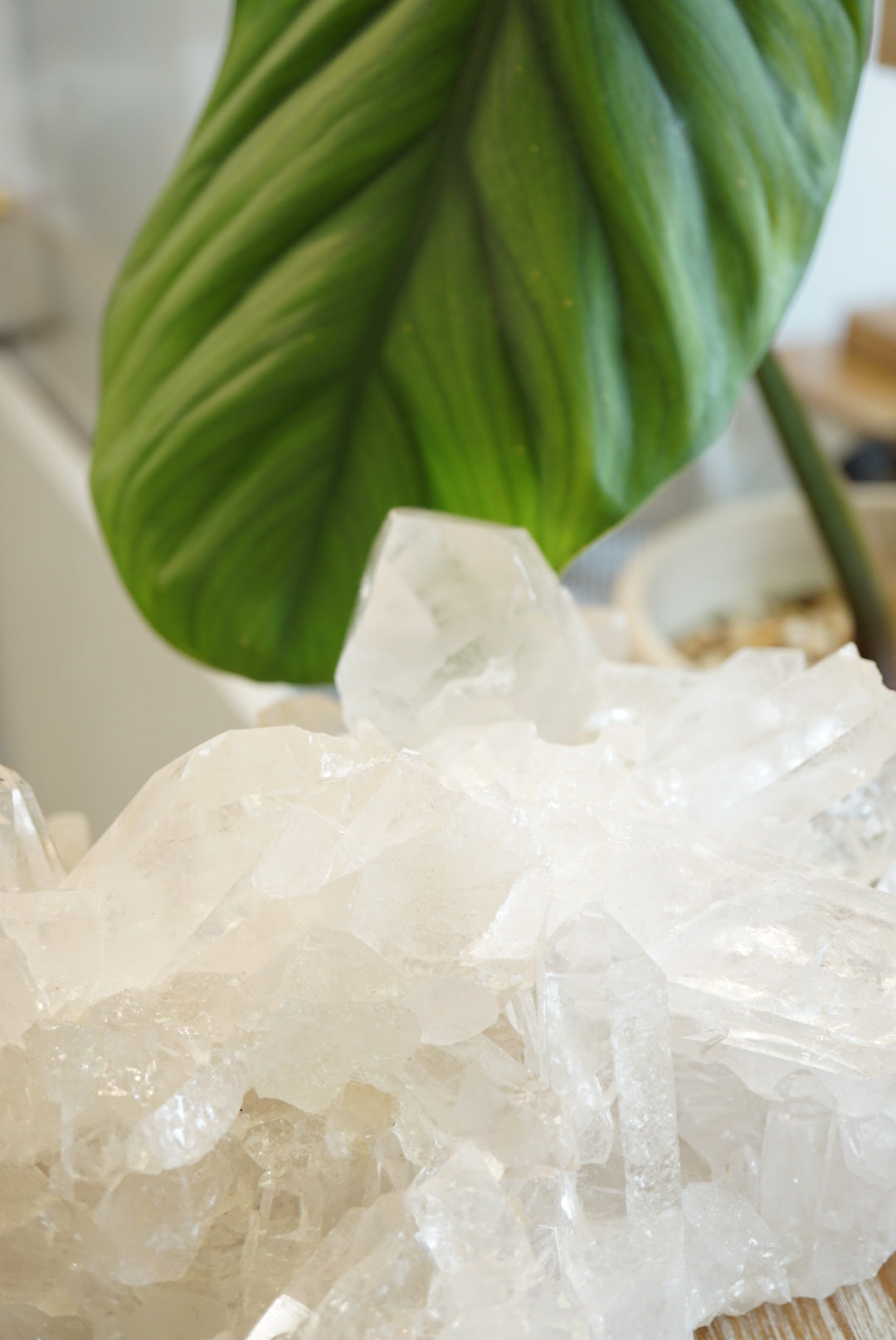 3.6KG 巴西白水晶簇 - ART OF GEM