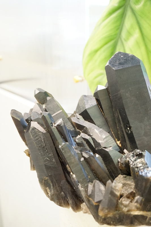 3.8KG黑水晶簇 - ART OF GEM