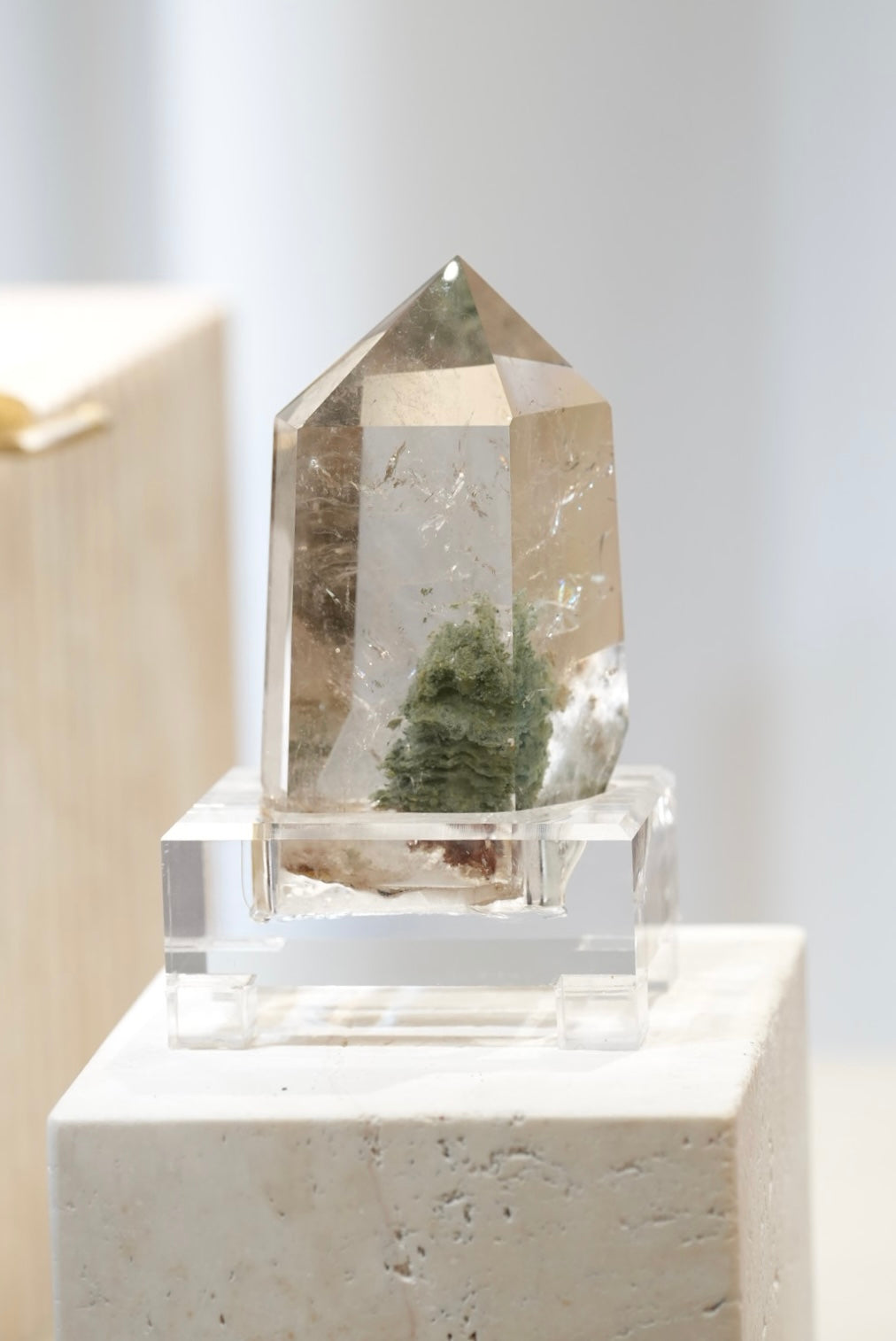 「聖誕樹」千層綠幽靈柱 - ART OF GEM