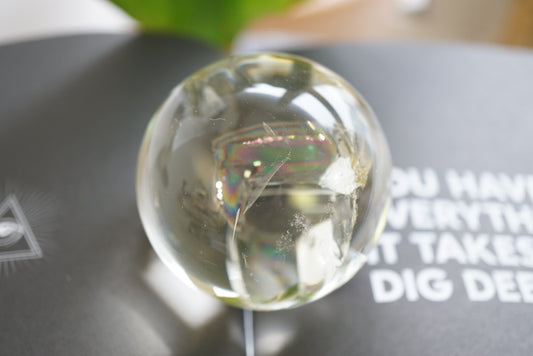 54mm 黃水晶球 - ART OF GEM