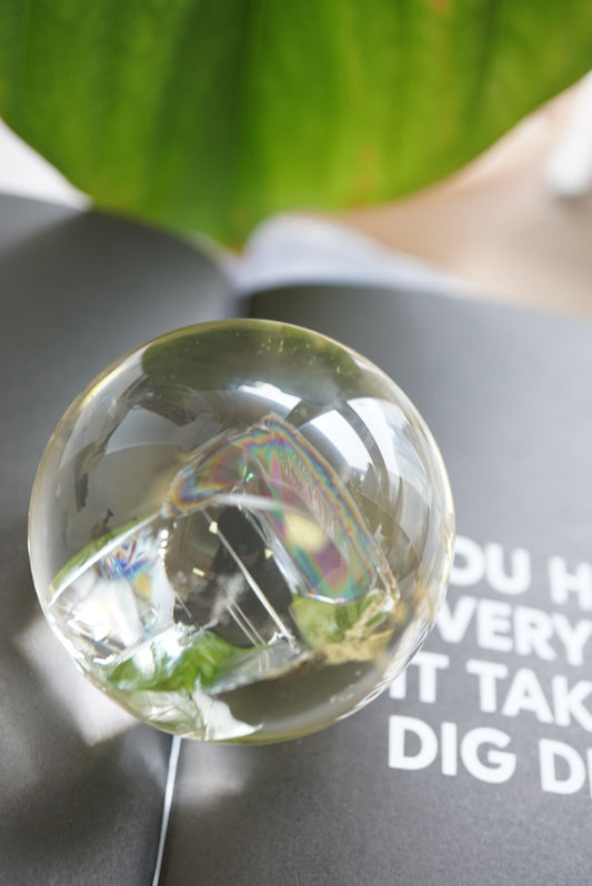 54mm 黃水晶球 - ART OF GEM