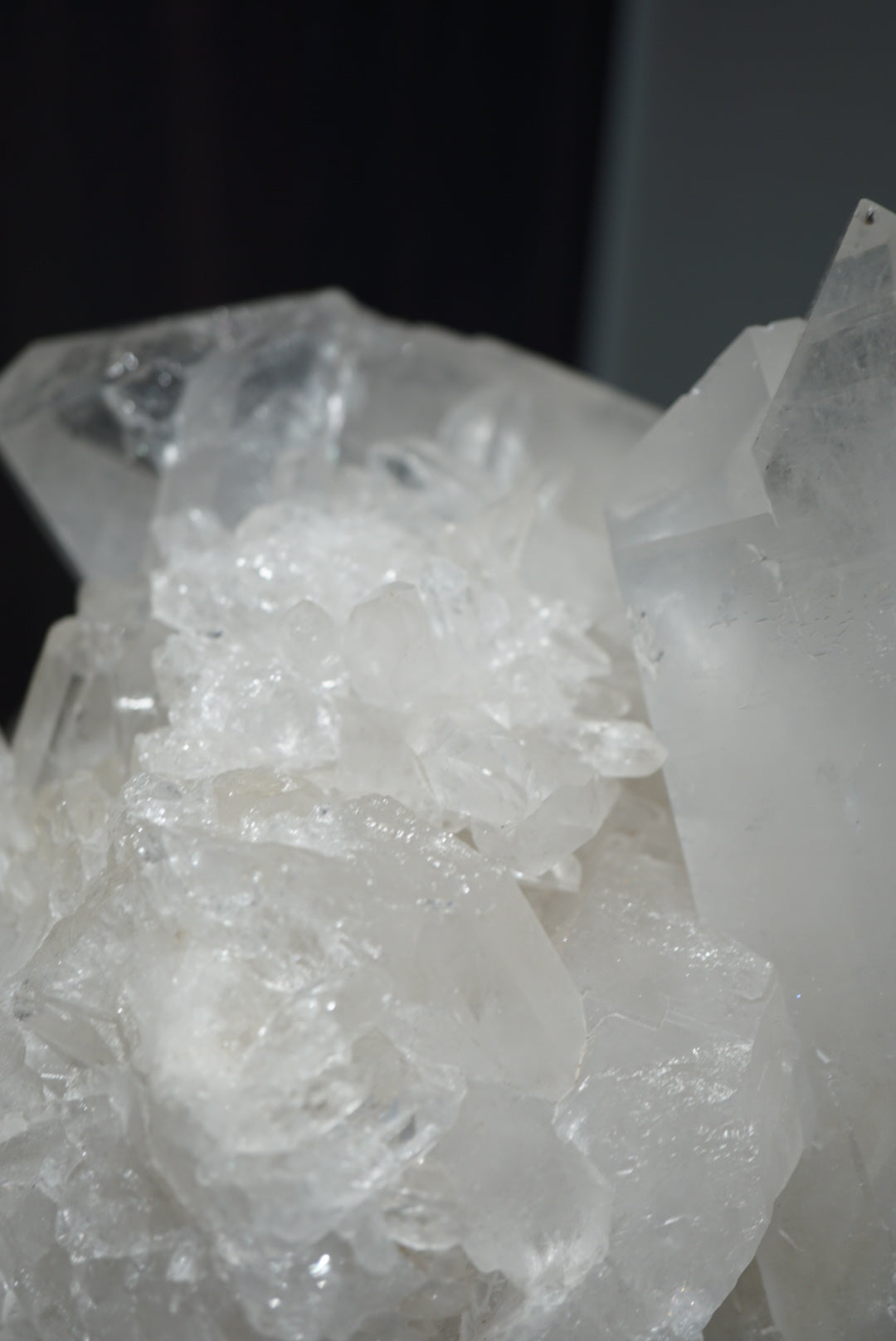 5KG 重量級巴西白水晶簇 - ART OF GEM