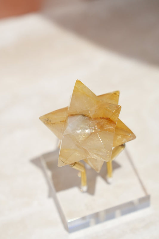 12D 黃金治癒者/黃膠花 梅爾卡巴 - ART OF GEM