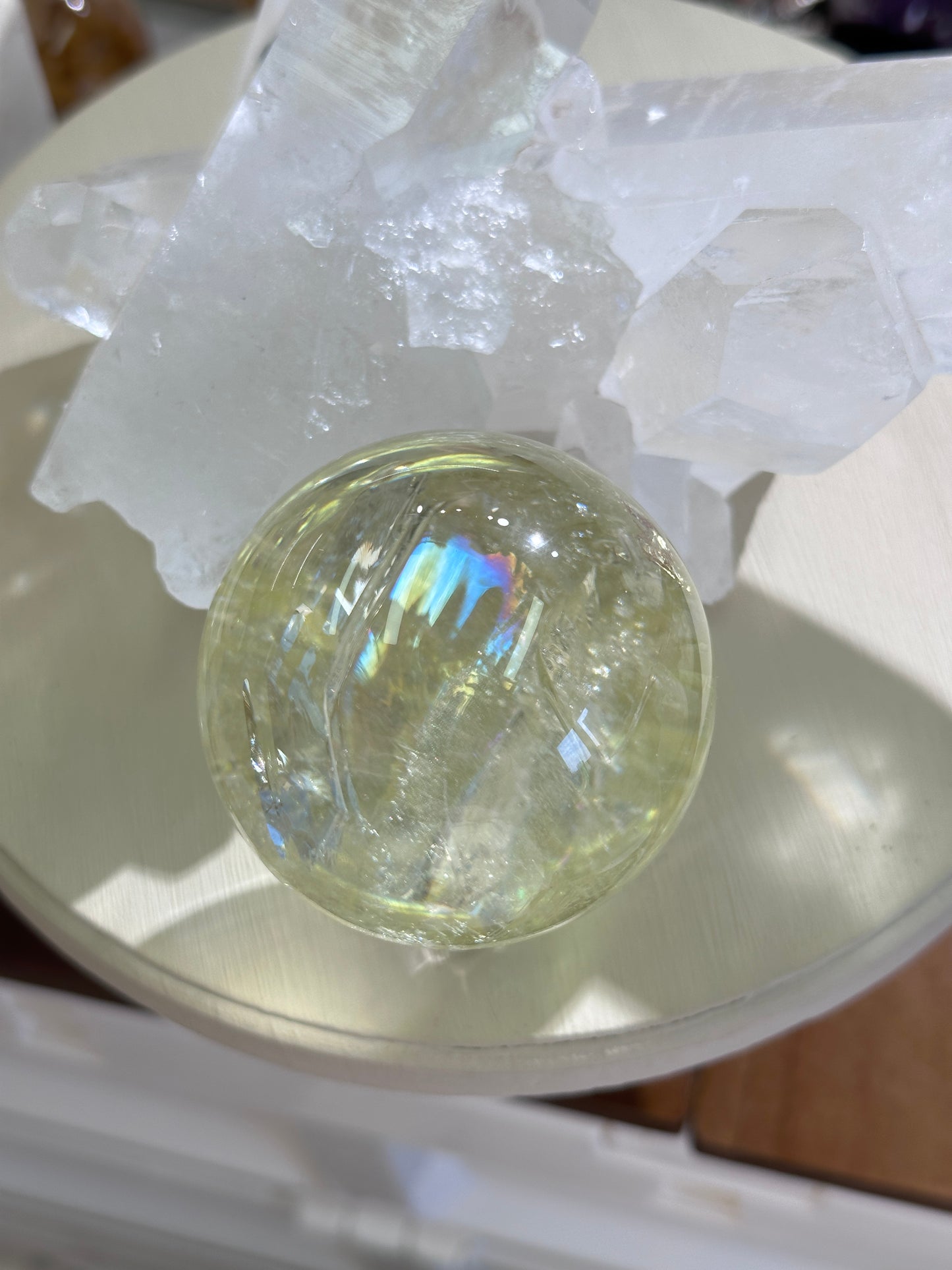 57mm 巴西黃水晶球 Brazil Citrine Sphere - ART OF GEM