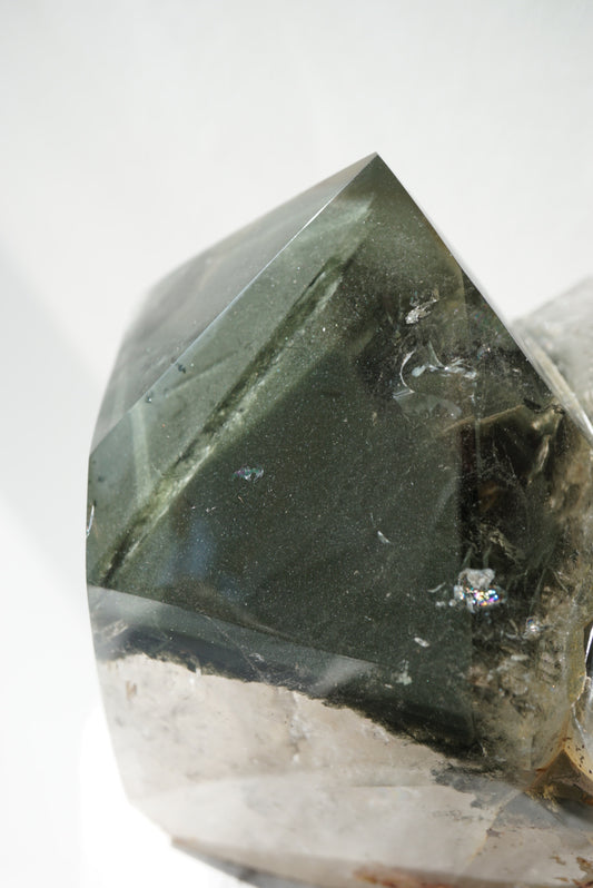 綠幽靈雙生晶簇 - ART OF GEM