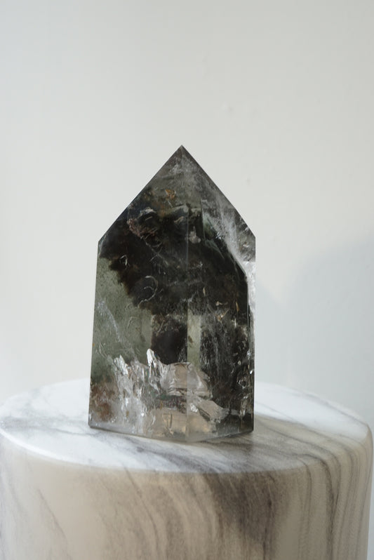 水墨畫紅綠幽靈柱 - ART OF GEM