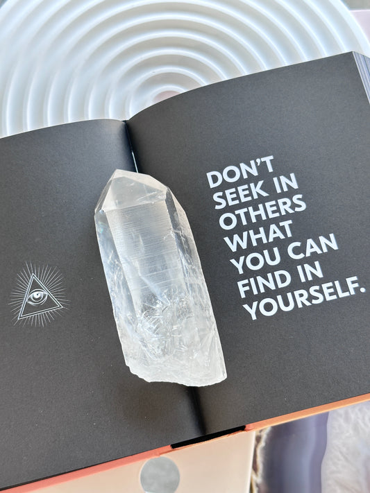 巴西雷姆尼亞種子白水晶 - ART OF GEM