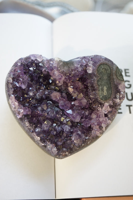 烏拉圭紫晶心心 - ART OF GEM