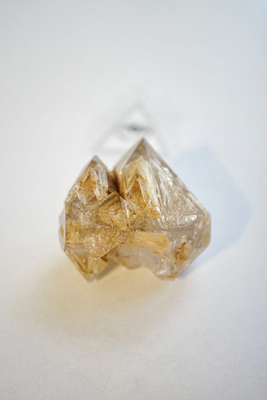 巴基斯坦城堡雙尖黃泥骸骨水晶 - ART OF GEM