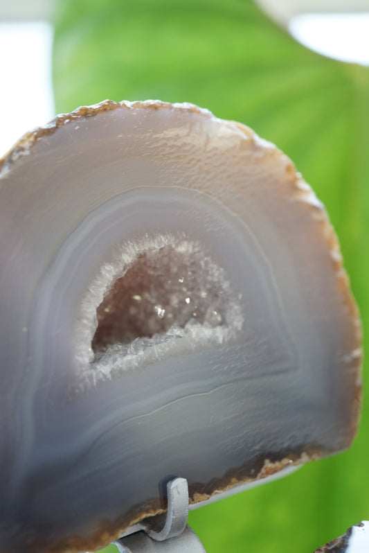 巴西藍紋瑪瑙聚寶盆 - ART OF GEM