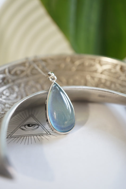 莫桑比亞海藍寶吊墜 - ART OF GEM