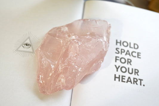 莫桑比亞星光粉晶原石 - ART OF GEM