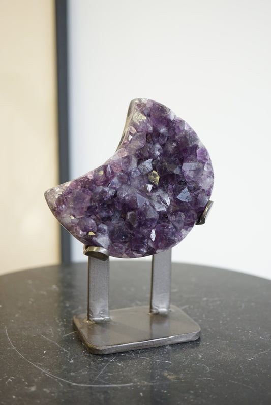 烏拉圭紫水晶月亮 - ART OF GEM