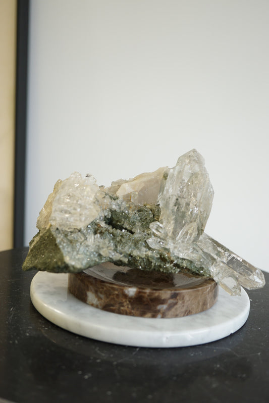 印度喜馬拉雅綠幽靈白水晶 - ART OF GEM