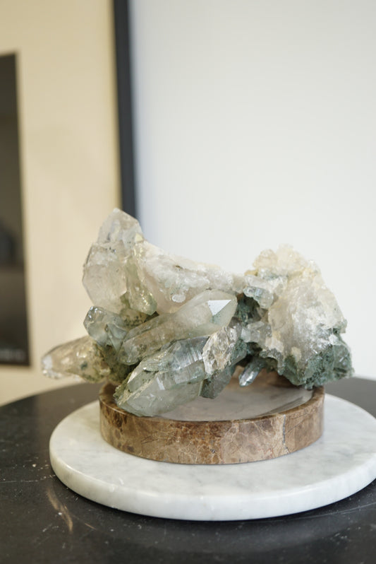 印度喜馬拉雅綠幽靈白水晶 - ART OF GEM