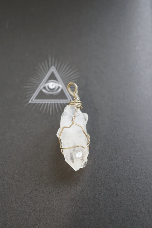 印度鑽石魚眼石吊墜 - ART OF GEM