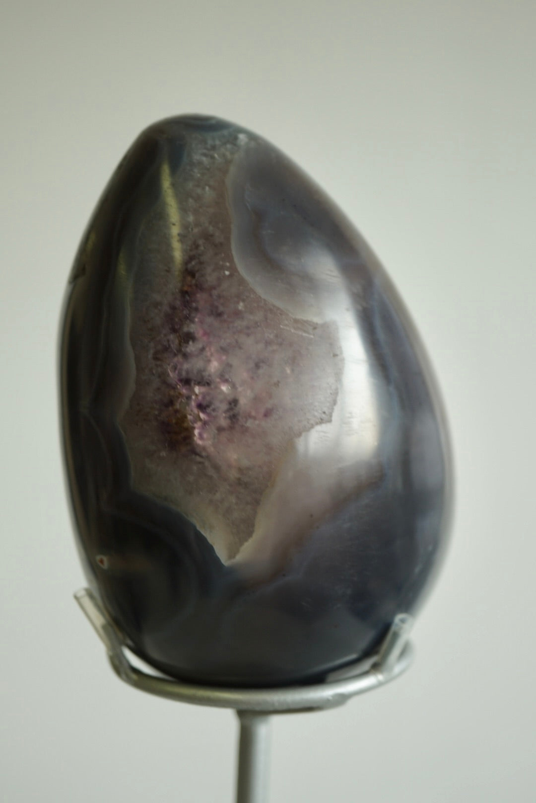 巴西瑪瑙紫晶蛋 - ART OF GEM