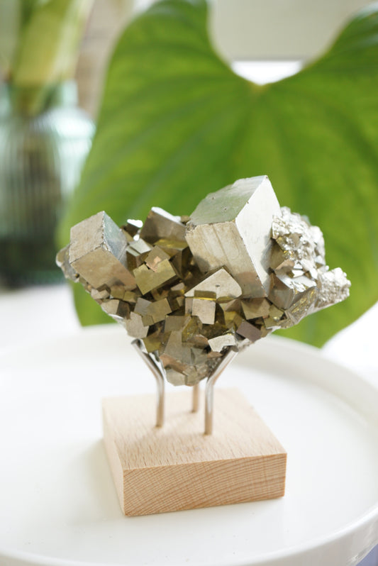 心型秘魯黃鐵礦 - ART OF GEM