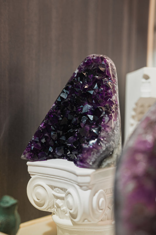 烏拉圭頂級帝王紫紫晶鎮 - ART OF GEM