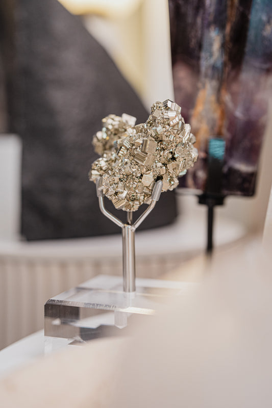 心型秘魯黃鐵礦 - ART OF GEM