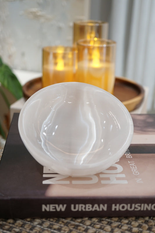 墨西哥透石膏碗 - ART OF GEM