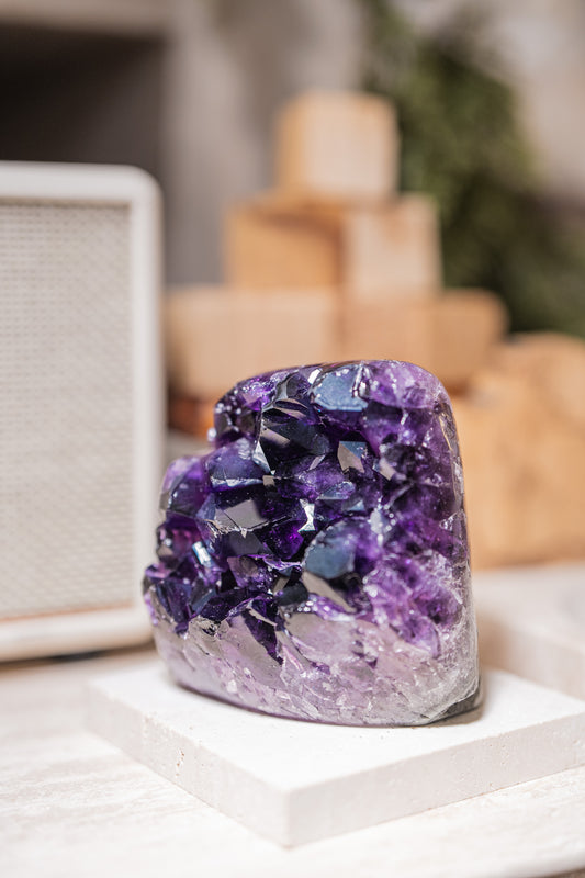 烏拉圭頂級帝王紫紫晶鎮 - ART OF GEM