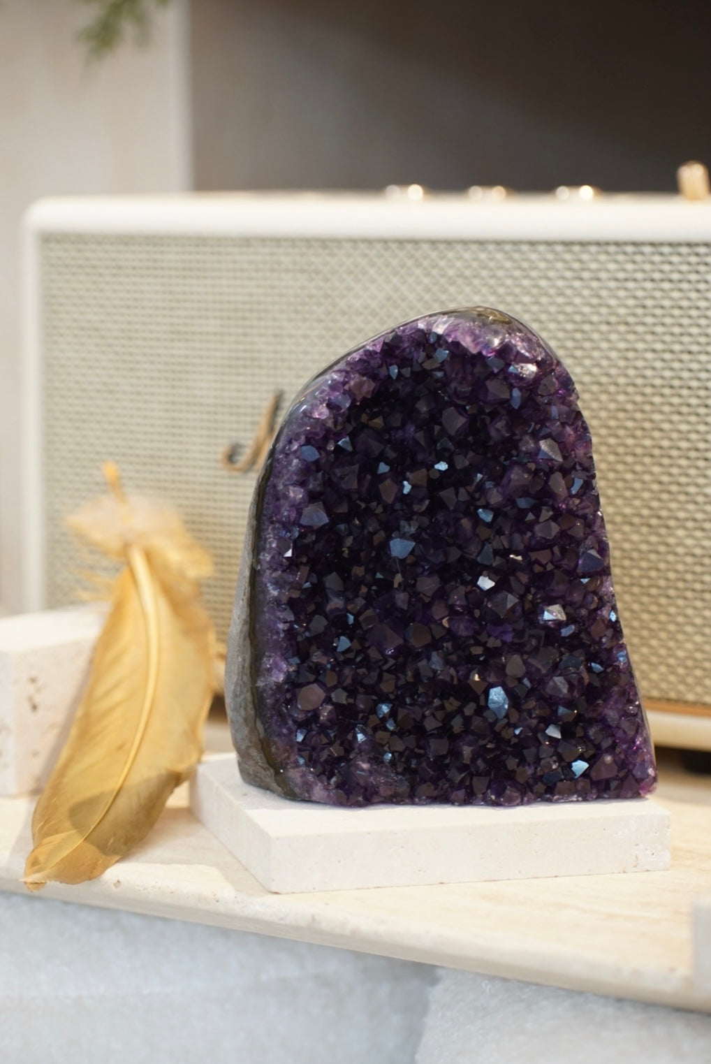 烏拉圭頂級帝王紫紫晶鎮 - ART OF GEM