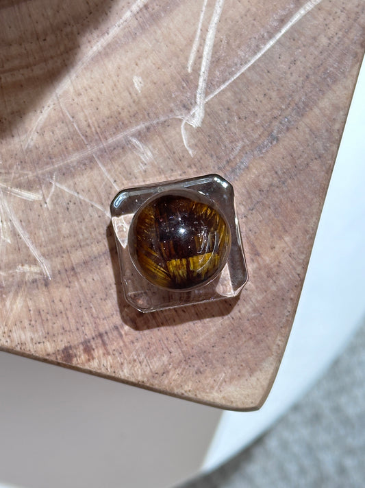 頂級巴西紫鈦晶球 - ART OF GEM