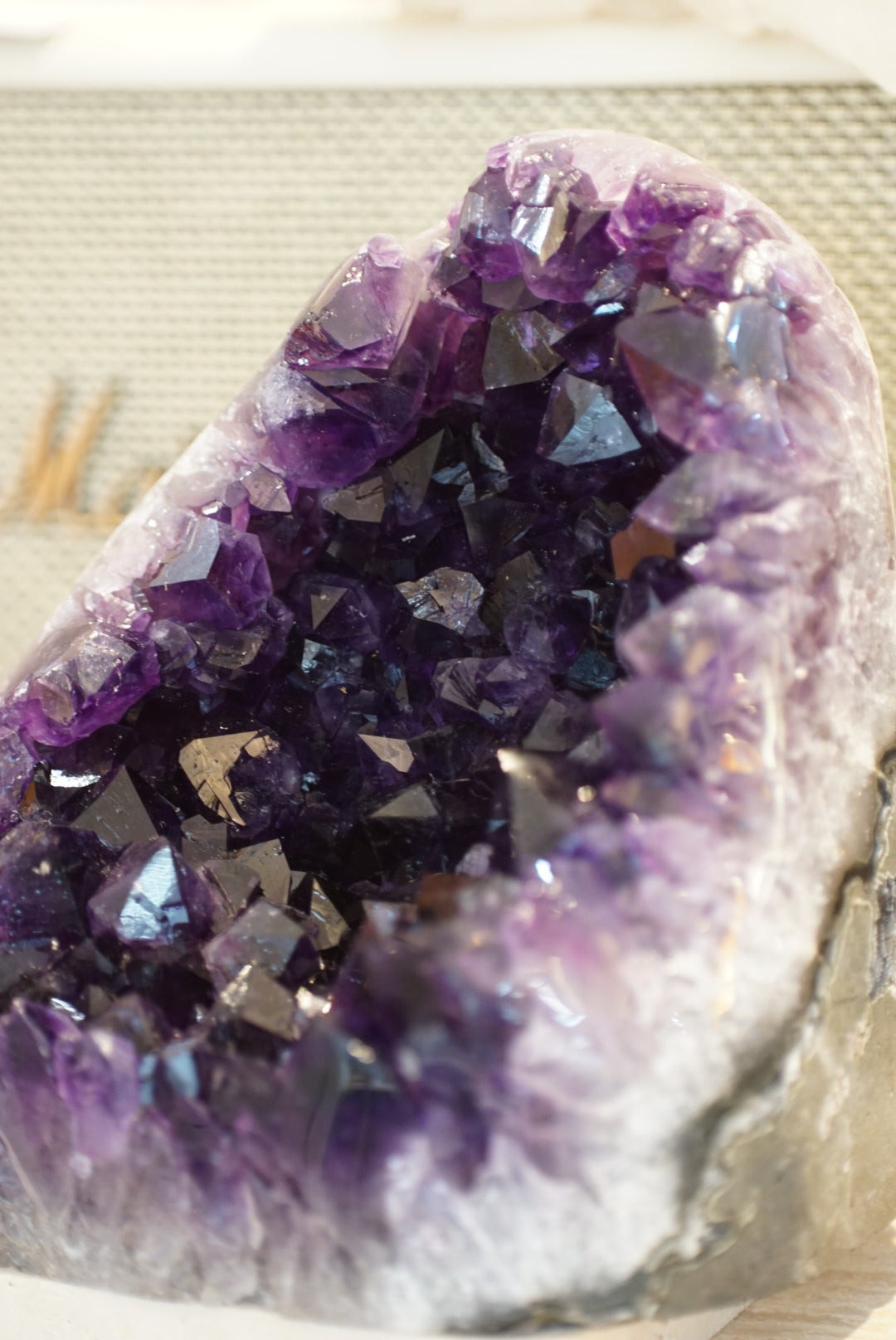 烏拉圭頂級帝王紫紫水晶鎮 - ART OF GEM