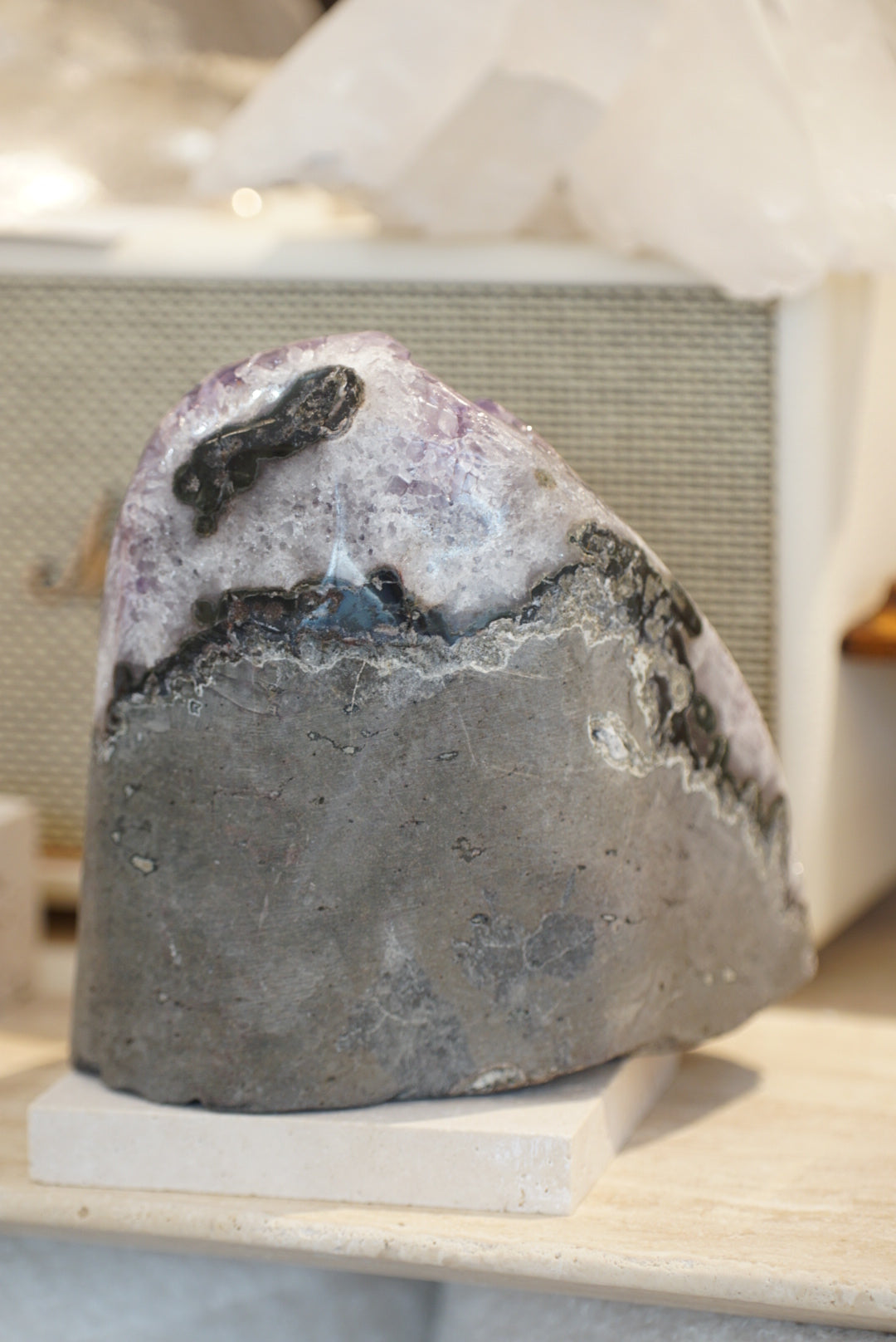 烏拉圭頂級帝王紫紫水晶鎮 - ART OF GEM