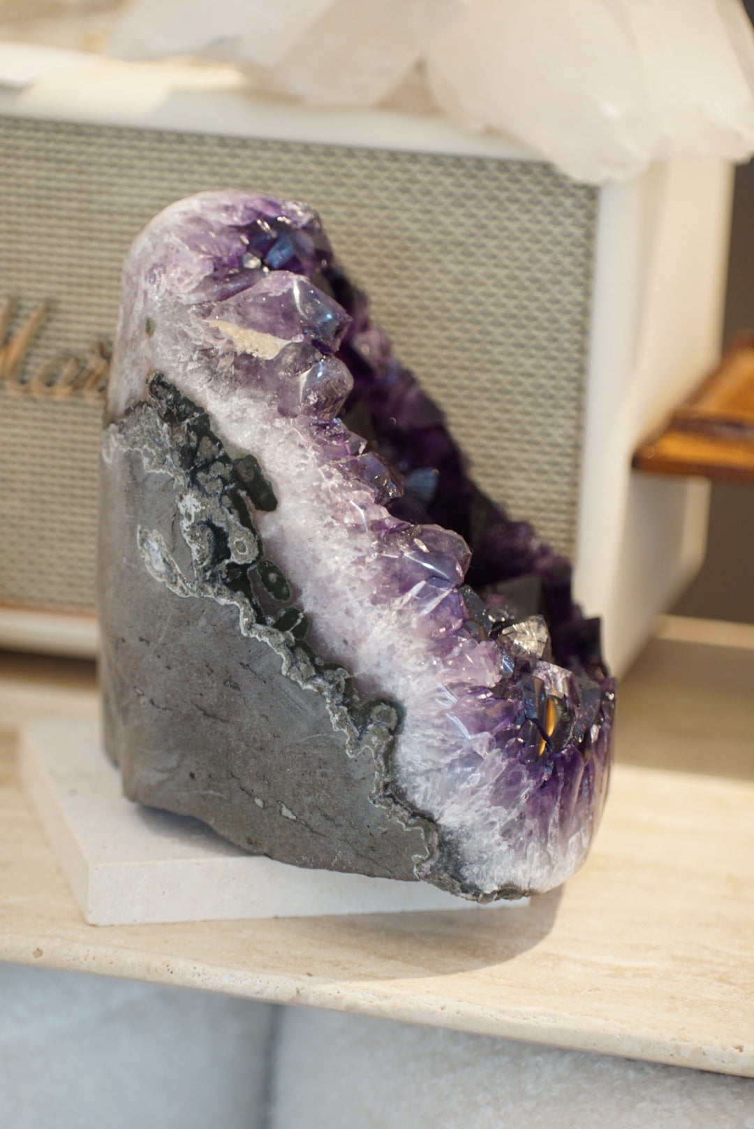 烏拉圭頂級帝王紫紫水晶鎮 - ART OF GEM