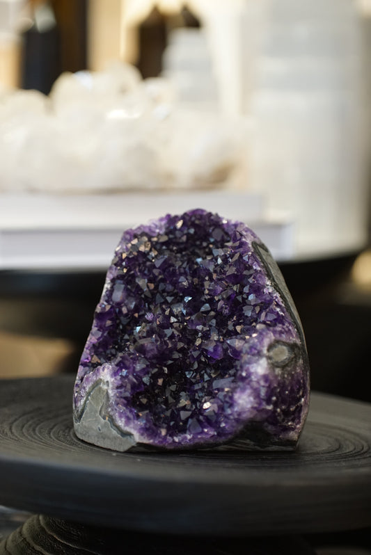 烏拉圭頂級帝王紫紫晶鎮 - ART OF GEM