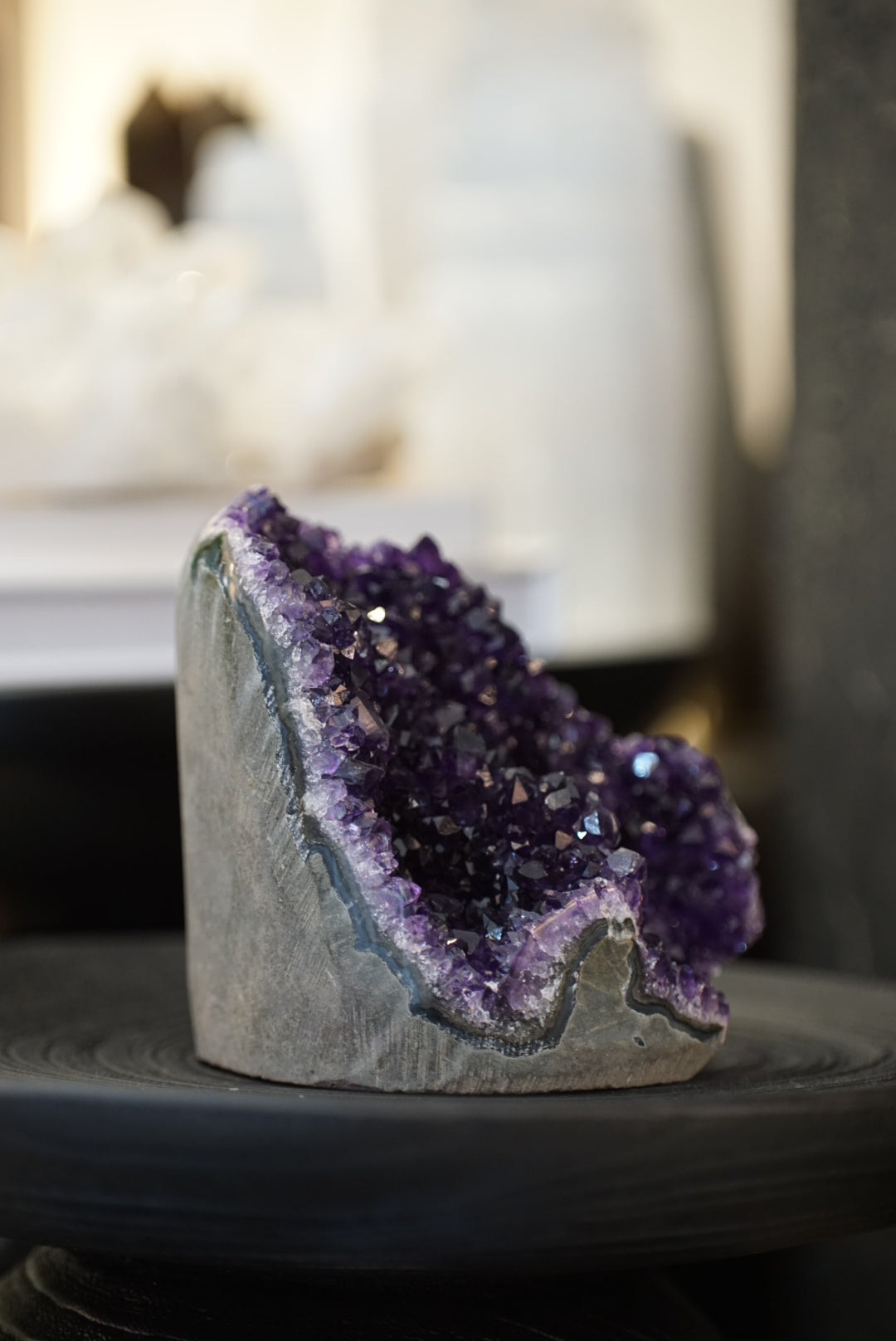烏拉圭頂級帝王紫紫晶鎮 - ART OF GEM
