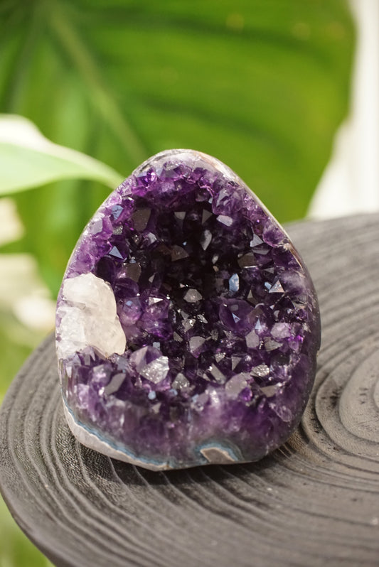 烏拉圭頂級紫水晶鎮 (共生方解石) - ART OF GEM