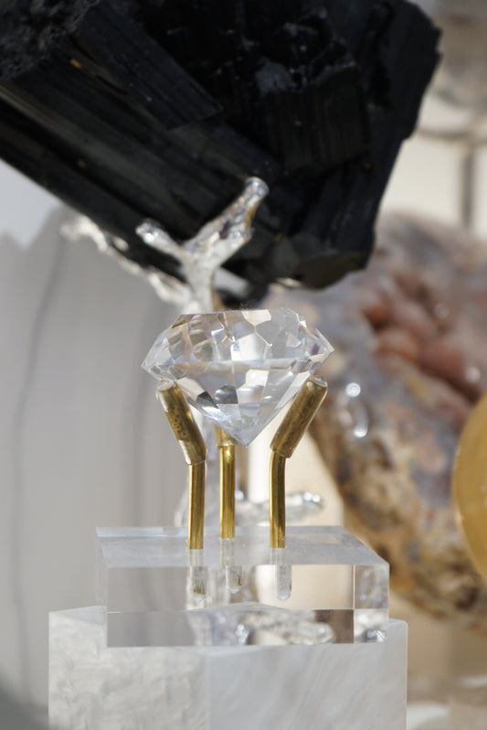 巴西寶石形白水晶 - ART OF GEM