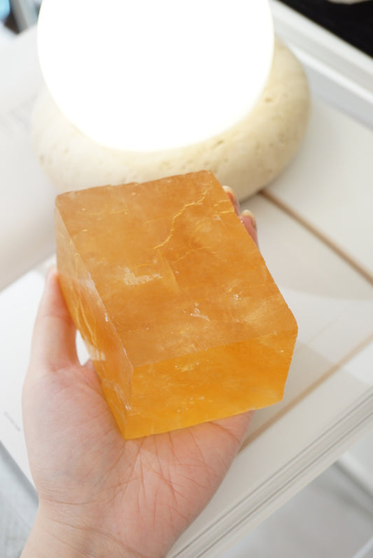 黃方解石原石 - ART OF GEM