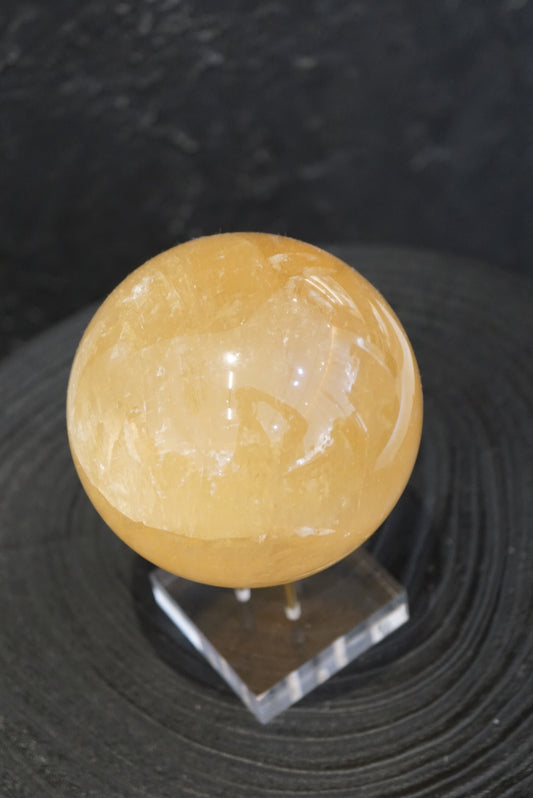 黃方解石球 - ART OF GEM