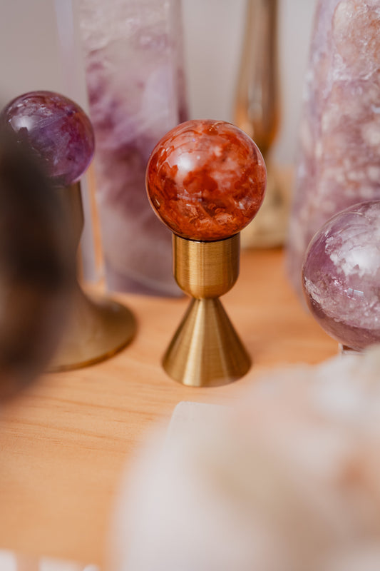 紅膠花球 - ART OF GEM