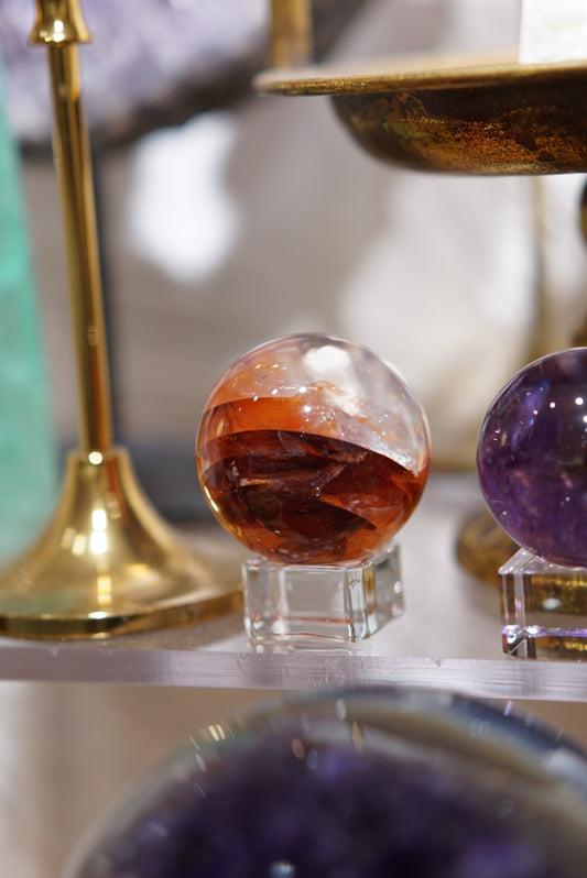 紅膠花球 - ART OF GEM