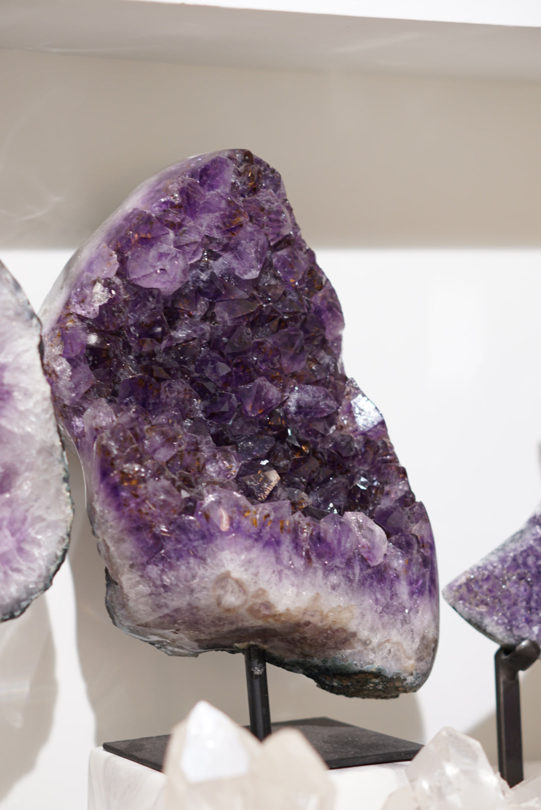 巴西深紫紫鈦晶簇 - ART OF GEM