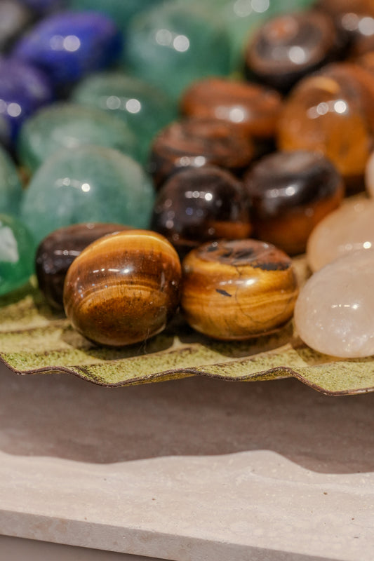 虎眼石滾石 - ART OF GEM