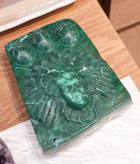 非洲「印第安人」孔雀石 - ART OF GEM