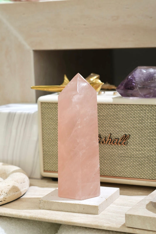 莫桑比亞星光粉晶柱 - ART OF GEM