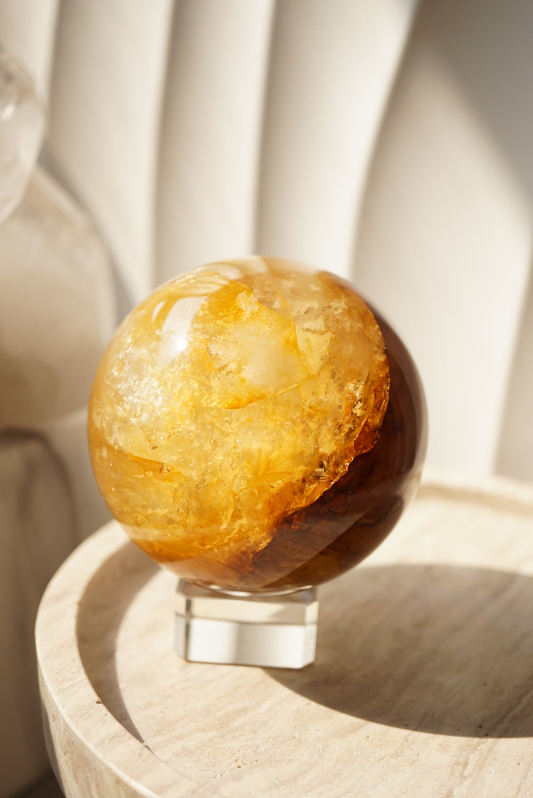 黄金治癒者/黃膠花球 Golden Healer Sphere - ART OF GEM