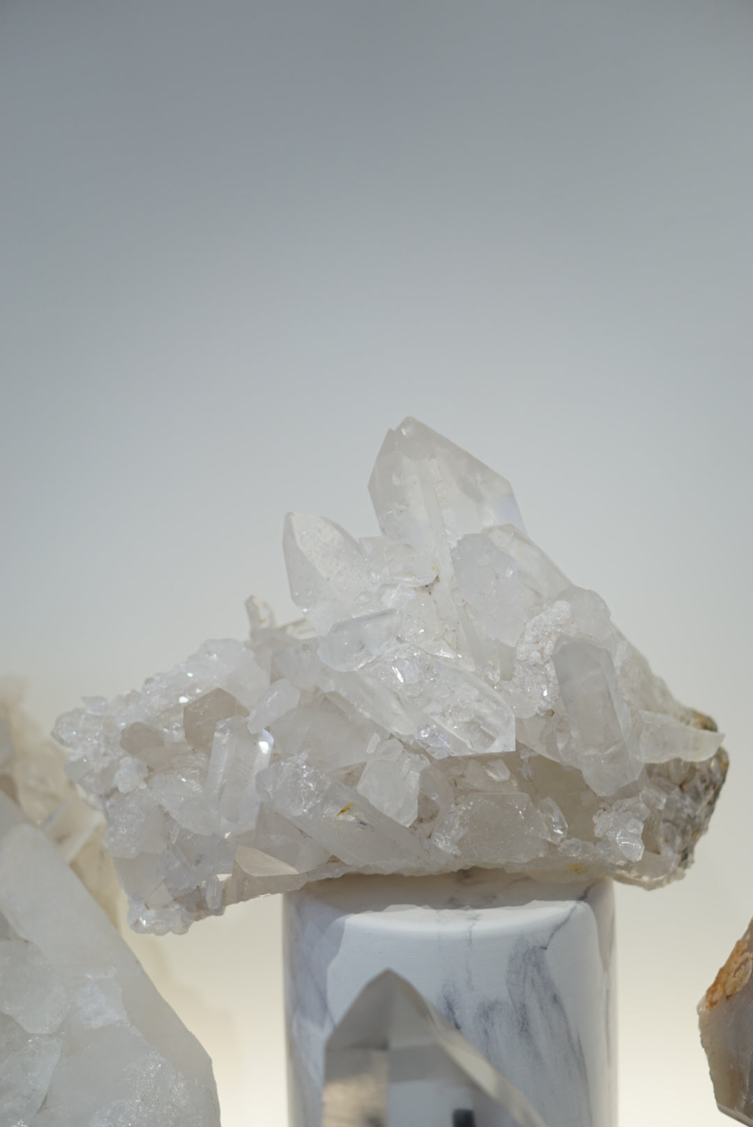 巴西白水晶簇 Brazil White Quartz Cluster - ART OF GEM